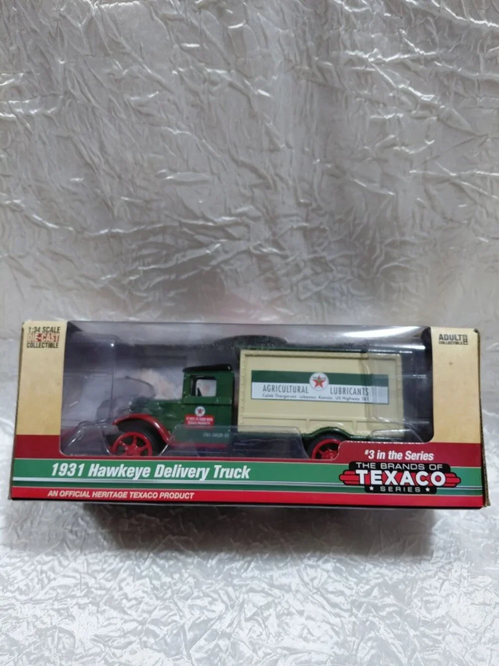 1931 Texaco Hawkeye Delivery Truck Die-Cast Coin Bank 1:34 Scale Collectible NIB - Picture 1 of 7